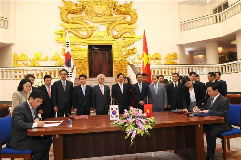 Vietnam - Korea Free Trade Agreement signing ceremony