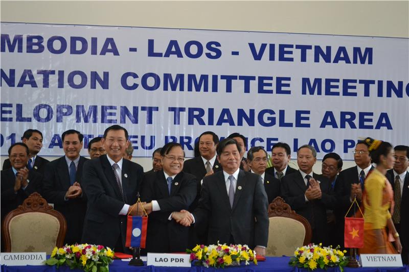 Vietnam - Laos - Cambodia Development Triangle cooperation