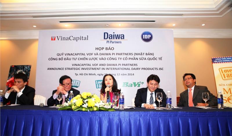 Vinacapital VOF and Daiwa Pi Parners announce strategic investment in International Dairy Products JSC