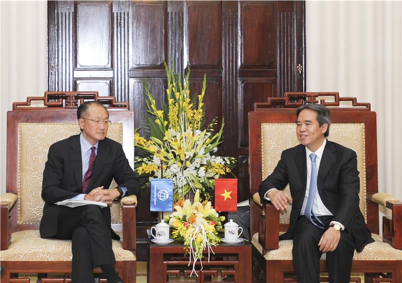 WB President - Jim Yong Kim visited Vietnam