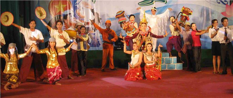 Khmer Dancing in Vietnam