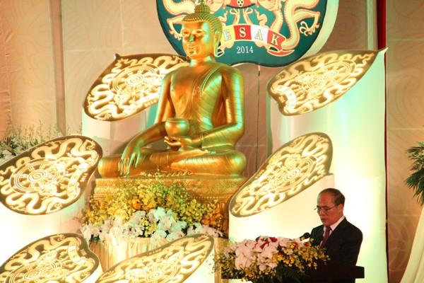 Vesak Vietnam 2014 opening ceremony at Bai Dinh Pagoda