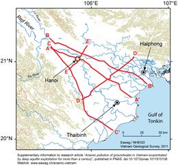 Red River Delta Vietnam geography overview