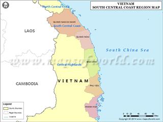 South Central Coast Vietnam geography overview