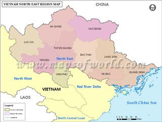Northeast Vietnam geography overview