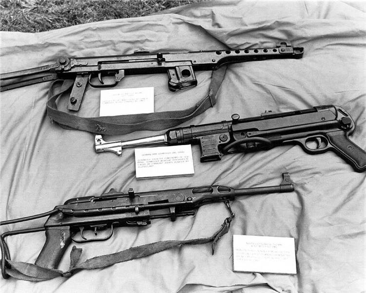 Captured North Vietnam Army weapons