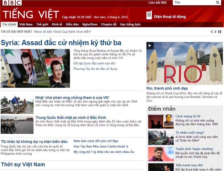 BBC in Vietnamese