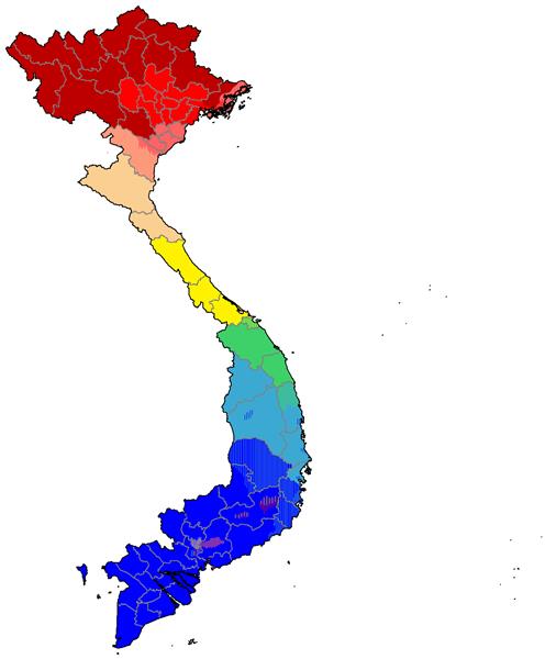 Contribution of Vietnamese dialects