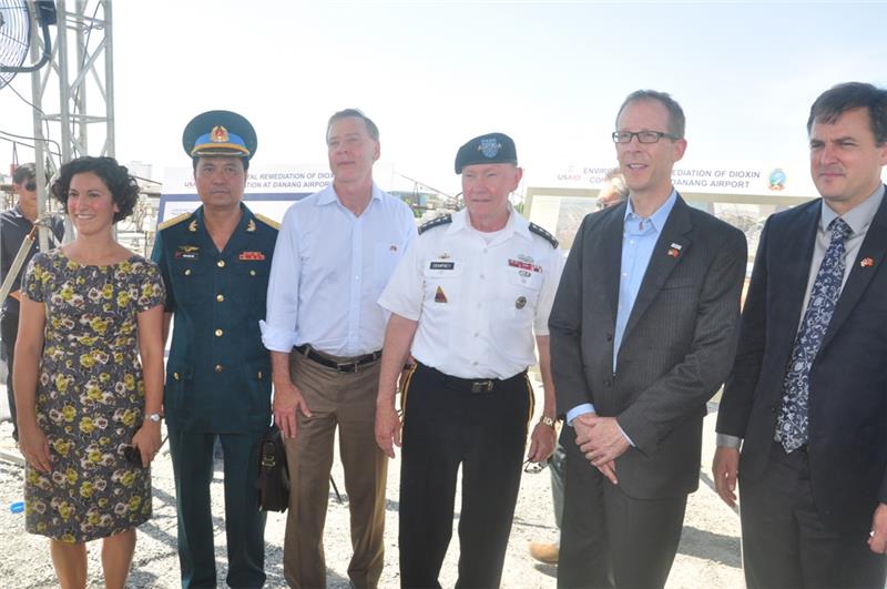 Gen Martin Dempsey visited Da Nang