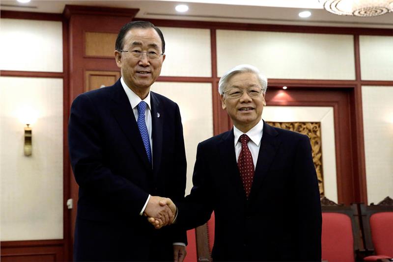 UN General Secretary on his visit to Socialist Republic of Vietnam