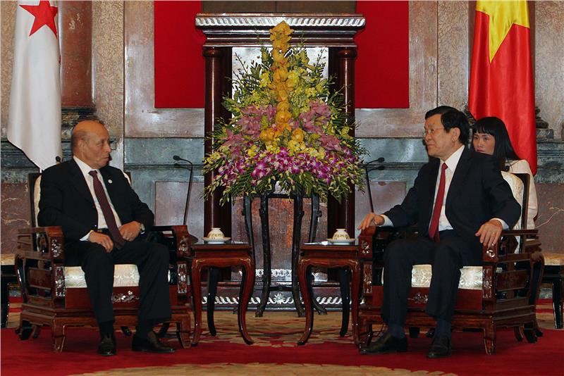 Vietnam President and Chairman of Algerian National Congress