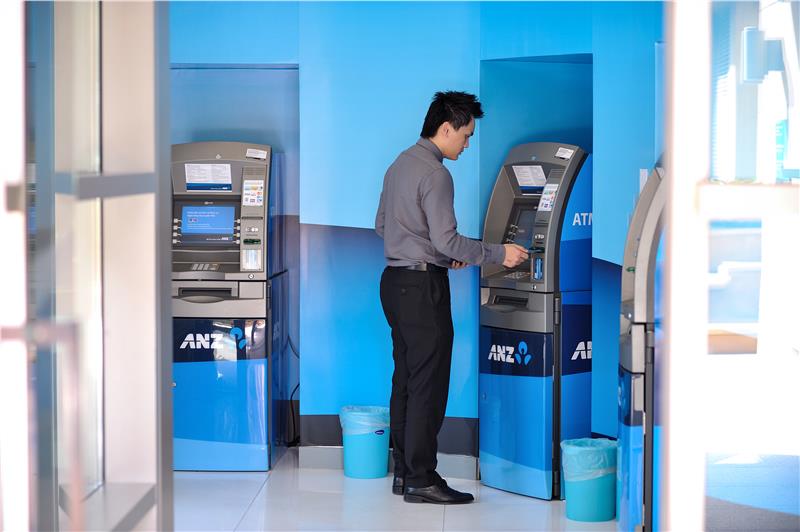 ANZ Bank ATM in Ho Chi Minh City