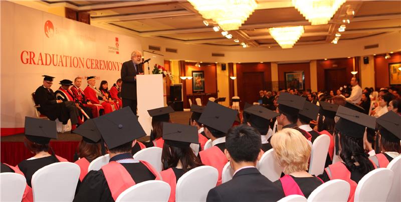 Graduation Ceremony in British University Vietnam