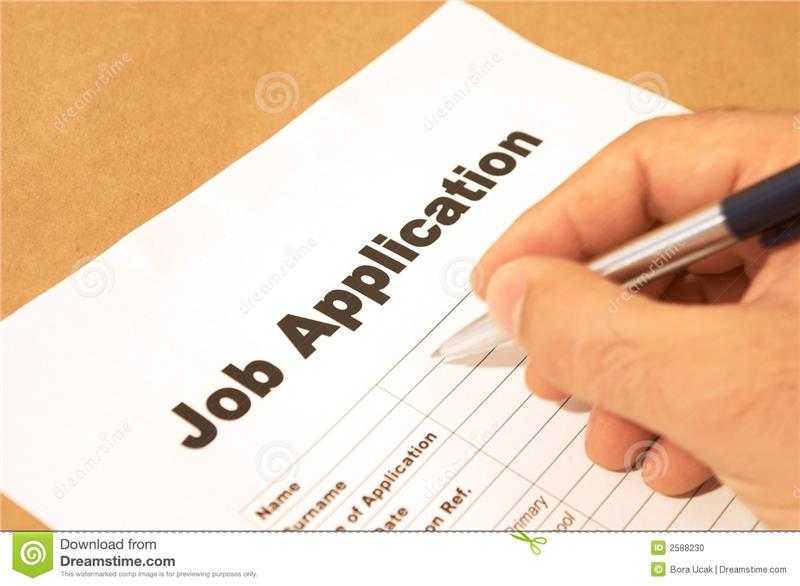 Job application form 