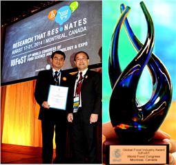 Vinamilk won IUFoST Award 2014