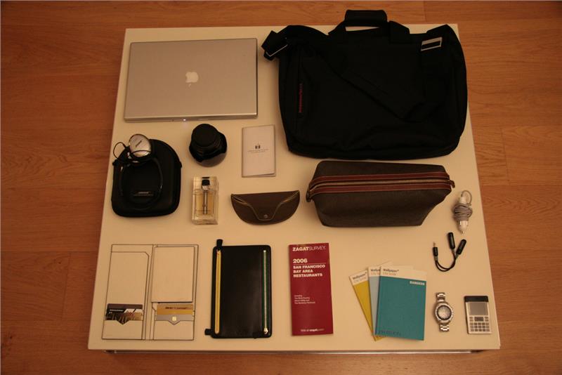 Travel Kit before leaving home