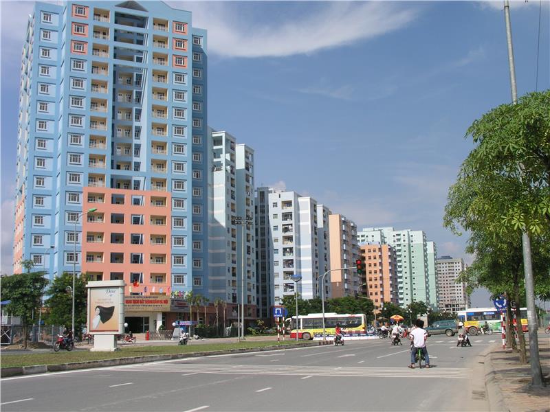 Urban area in Hanoi