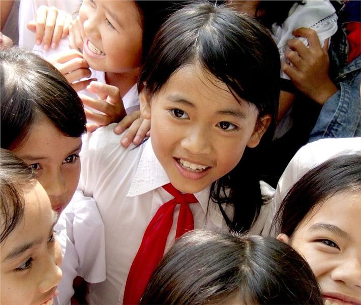 Vietnamese Children Smile