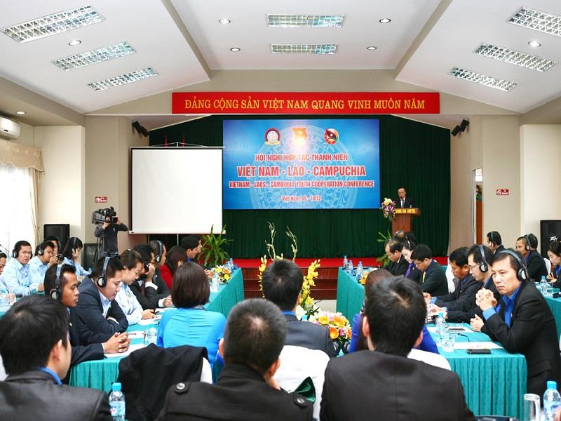 Vietnam-Laos-Cambodia Youth Cooperation Conference