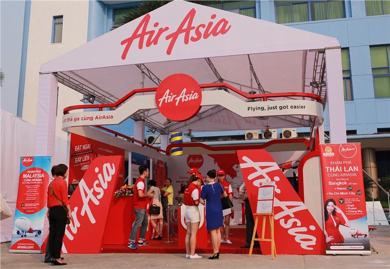 AirAsia booth at VITM 2015