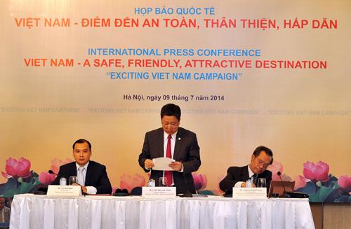 Exciting Vietnam campaign holds press conference