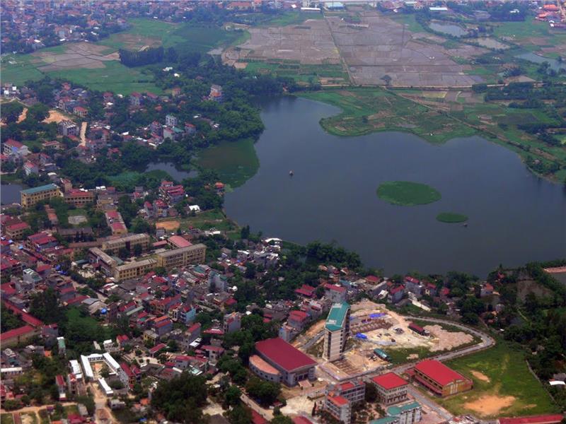 A view of Vinh Phuc City