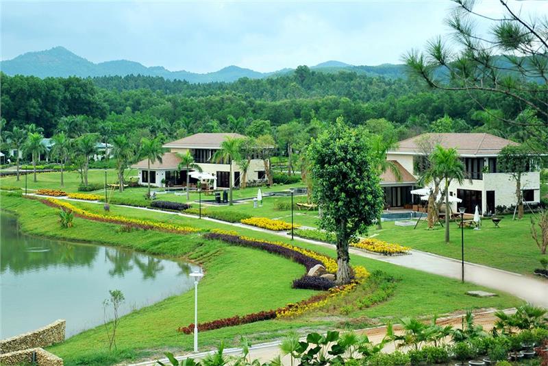 The panorama of Flamingo Dai Lai Resort