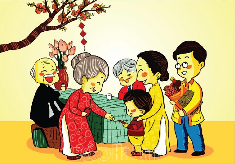 Chúc Tết và mừng tuổi