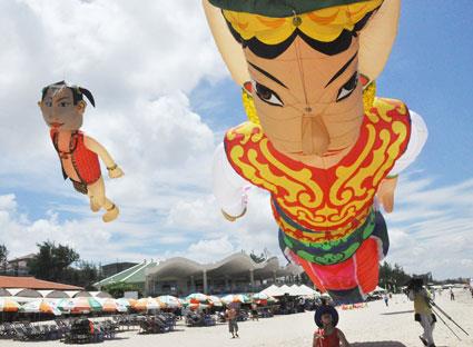 Vung Tau closed the International Kite Festival 2014