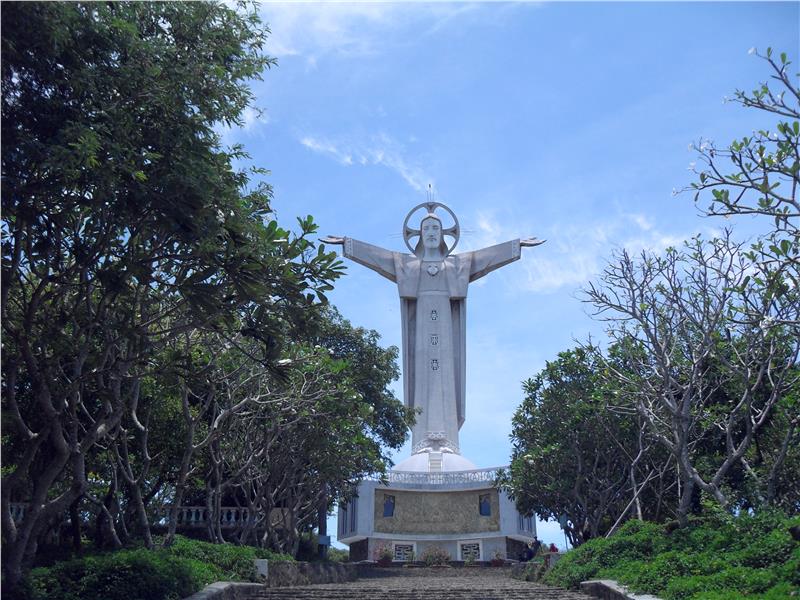 Jesus Christ Statue in Vung Tau City