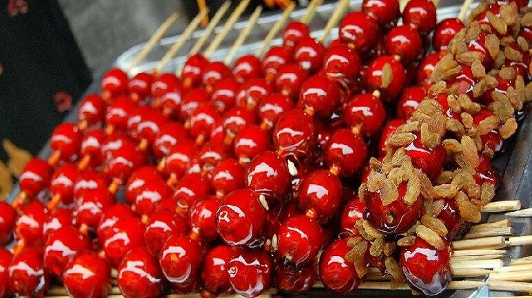 Cách làm kẹo hồ lô Trung Quốc ngào đường
